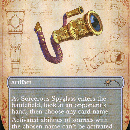 Sorcerous Spyglass (SLD-693) - Secret Lair Drop (Borderless) Foil
