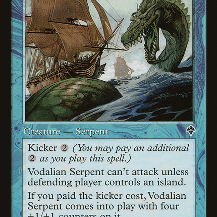 Vodalian Serpent (INV-086) - Invasion Foil