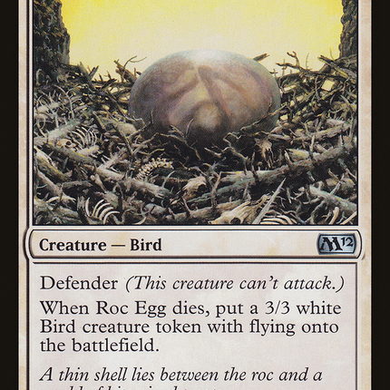 Roc Egg (M12-032) - Magic 2012 Foil