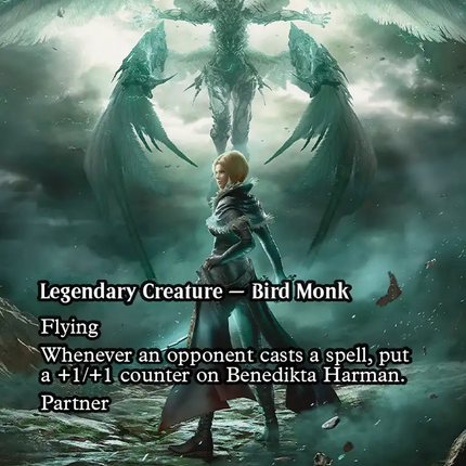 Ishai, Ojutai Dragonspeaker (FCA-053) - FINAL FANTASY: Through the Ages / Benedikta Harman (Borderless)