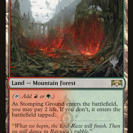 Stomping Ground (PPELD-259) - Ravnica Allegiance Promos