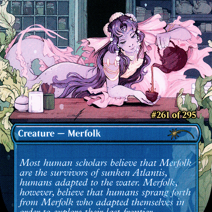 Merfolk of the Pearl Trident (SLD-714) - Secret Lair Drop (Borderless)