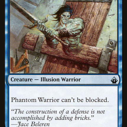 Phantom Warrior (BBD-129) - Battlebond Foil