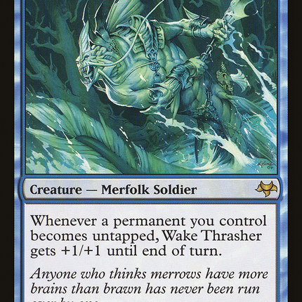 Wake Thrasher (EVE-031) - Eventide Foil