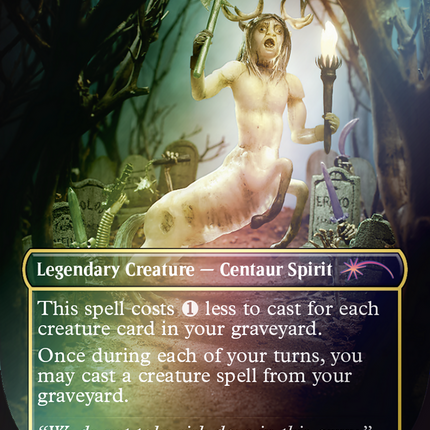 Karador, Ghost Chieftain (SLD-1646) - Secret Lair Drop Foil