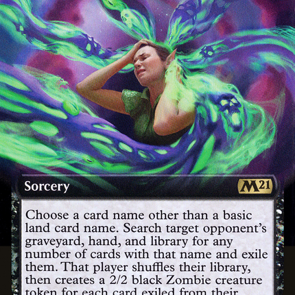 Necromentia (M21-359) - Core Set 2021: (Extended Art)