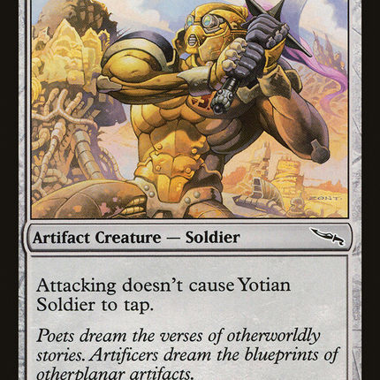 Yotian Soldier (MRD-277) - Mirrodin Foil