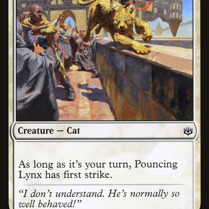 Pouncing Lynx (WAR-025) - War of the Spark