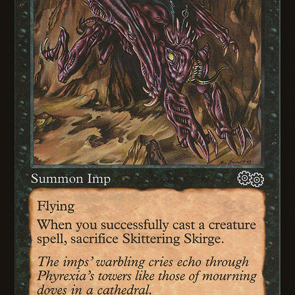 Skittering Skirge (USG-158) - Urza's Saga