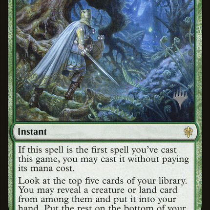 Once Upon a Time (PPELD-169) - Throne of Eldraine Promos Foil