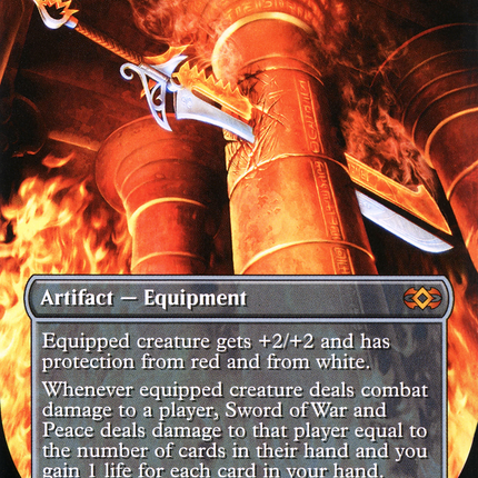 Sword of War and Peace (2XM-367) - Double Masters (Borderless) Foil