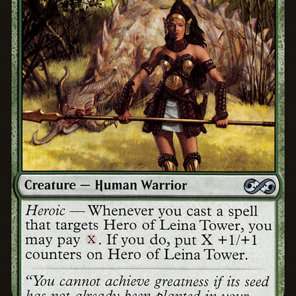 Hero of Leina Tower (UMA-169) - Ultimate Masters Foil