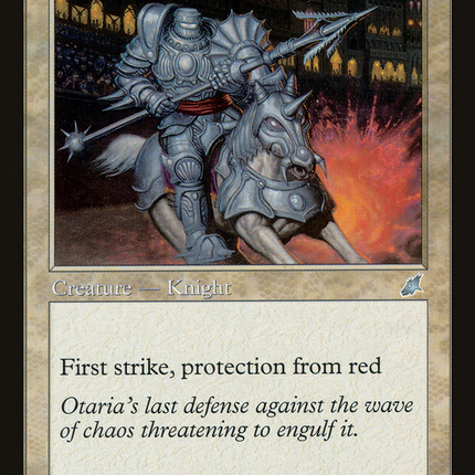 Silver Knight (SCG-023) - Scourge Foil