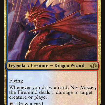 Niv-Mizzet, the Firemind (MM2-182) - Modern Masters 2015 Foil