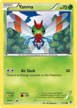 Yanma/119  XY  Phantom Forces - Common