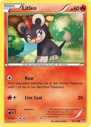 Litleo/119  XY  Phantom Forces - Common