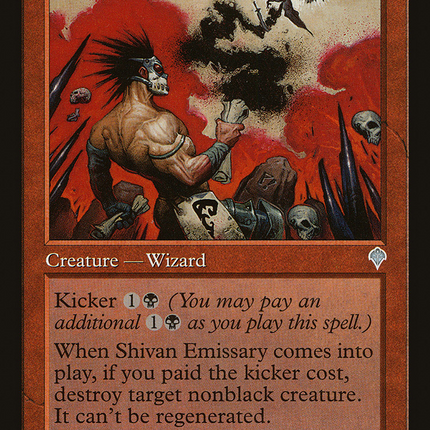 Shivan Emissary (INV-166) - Invasion Foil