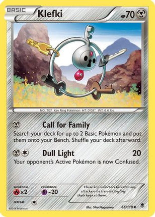 Klefki/119  XY  Phantom Forces - Uncommon