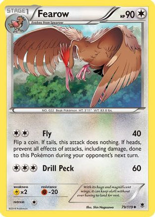 Fearow/119  XY  Phantom Forces - Uncommon