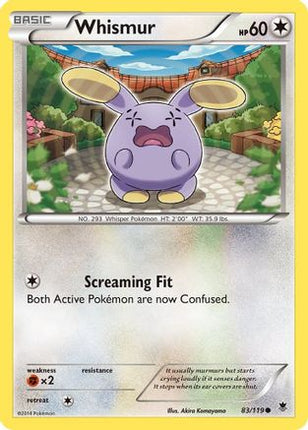 Whismur/119  XY  Phantom Forces - Common