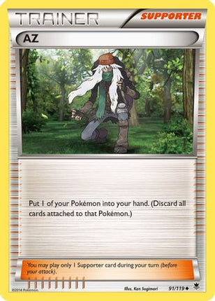 AZ 091/119  - Reverse Holofoil XY  Phantom Forces - Uncommon