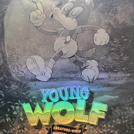 Young Wolf (SLD-885) - Secret Lair Drop (Borderless) Foil