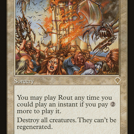 Rout (INV-034) - Invasion Foil