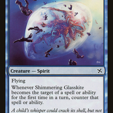 Shimmering Glasskite (BOK-051) - Betrayers of Kamigawa Foil