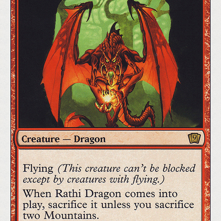 Rathi Dragon (9ED-) - Ninth Edition