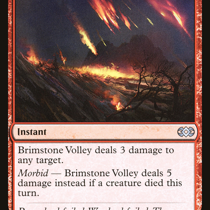 Brimstone Volley (2XM-120) - Double Masters Foil