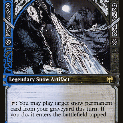 Jorn, God of Winter // Kaldring, the Rimestaff (KHM-317) - Kaldheim: (Showcase)