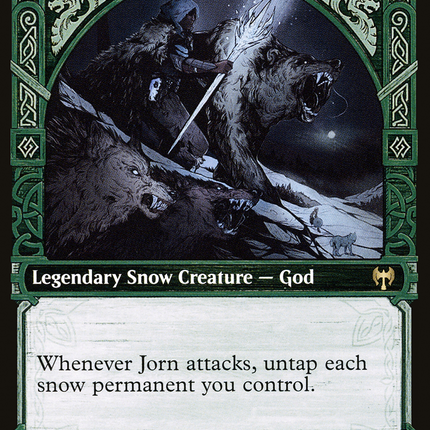 Jorn, God of Winter // Kaldring, the Rimestaff (KHM-317) - Kaldheim: (Showcase) Foil
