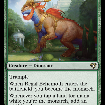 Regal Behemoth (CMM-316) - Commander Masters