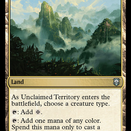 Unclaimed Territory (M3C-399) - Modern Horizons 3 Commander
