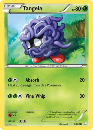 Tangela/160  XY  Primal Clash - Common