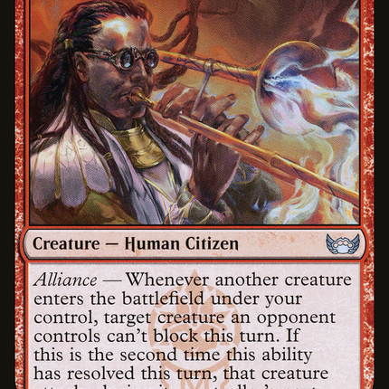 Sizzling Soloist (SNC-123) - Streets of New Capenna Foil
