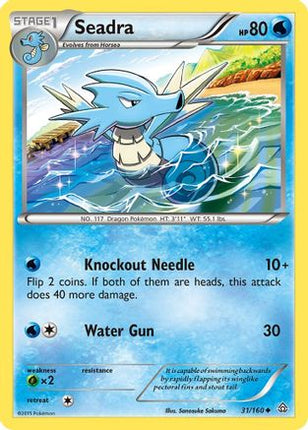 Seadra/160  - Reverse Holofoil XY  Primal Clash - Uncommon