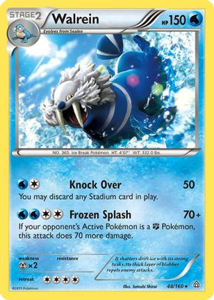 Walrein 048/160  XY  Primal Clash - Rare