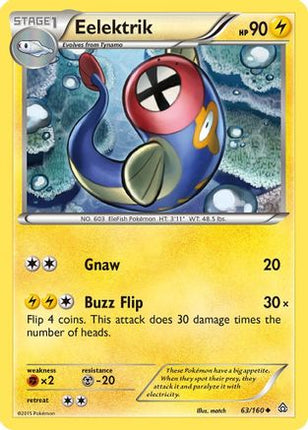 Eelektrik/160  XY  Primal Clash - Uncommon