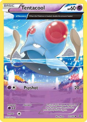 Tentacool (Alpha) 071/160  - Reverse Holofoil XY  Primal Clash - Uncommon