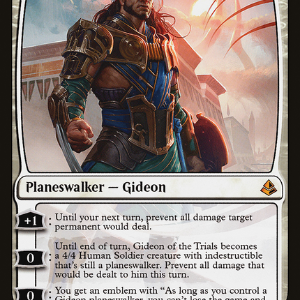 Gideon of the Trials (AKH-014) - Amonkhet Foil