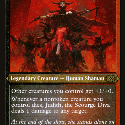 Judith, the Scourge Diva (Foil Etched) (2X2-510) - Double Masters 2022 Foil