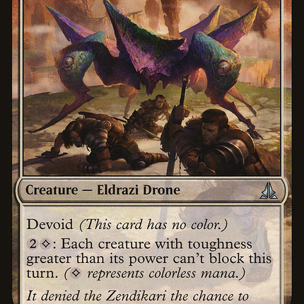 Immobilizer Eldrazi (OGW-097) - Oath of the Gatewatch: (devoid) Foil
