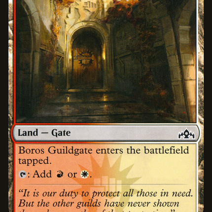 Boros Guildgate (GRN-244) - Guilds of Ravnica Foil