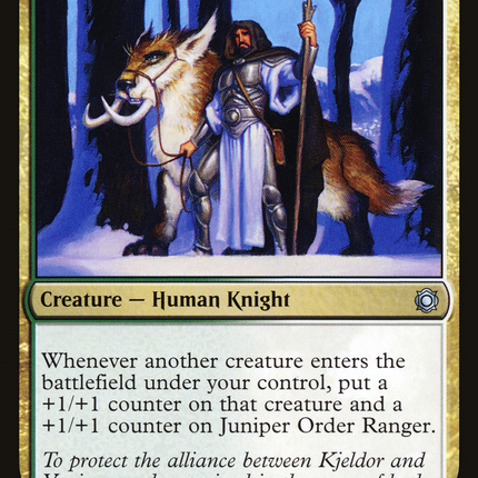Juniper Order Ranger (CN2-204) - Conspiracy: Take the Crown Foil