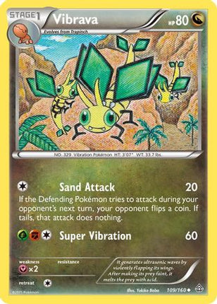 Vibrava/160  XY  Primal Clash - Uncommon