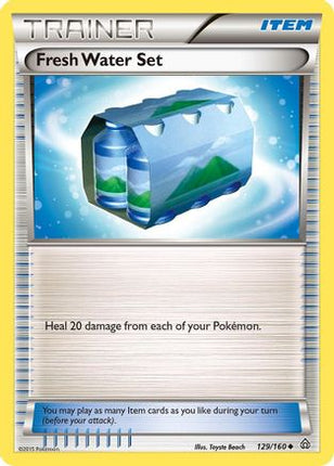 Fresh Water Set/160  - Reverse Holofoil XY  Primal Clash - Uncommon