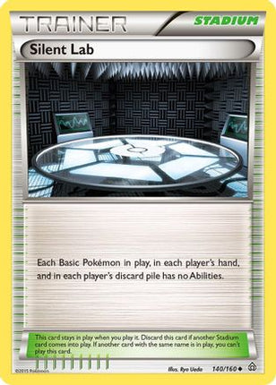 Silent Lab 140/160  XY  Primal Clash - Uncommon