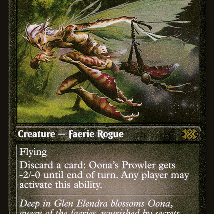 Oona's Prowler (Foil Etched) (2X2-443) - Double Masters 2022 Foil
