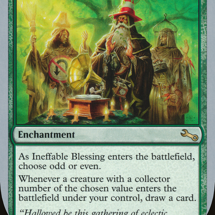 Ineffable Blessing (UST-113E) - Unstable